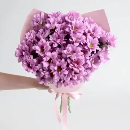Pembe Papatya Buketi
