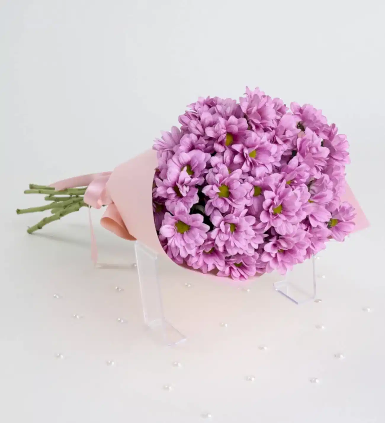 Pembe Papatya Buketi - Görsel 3